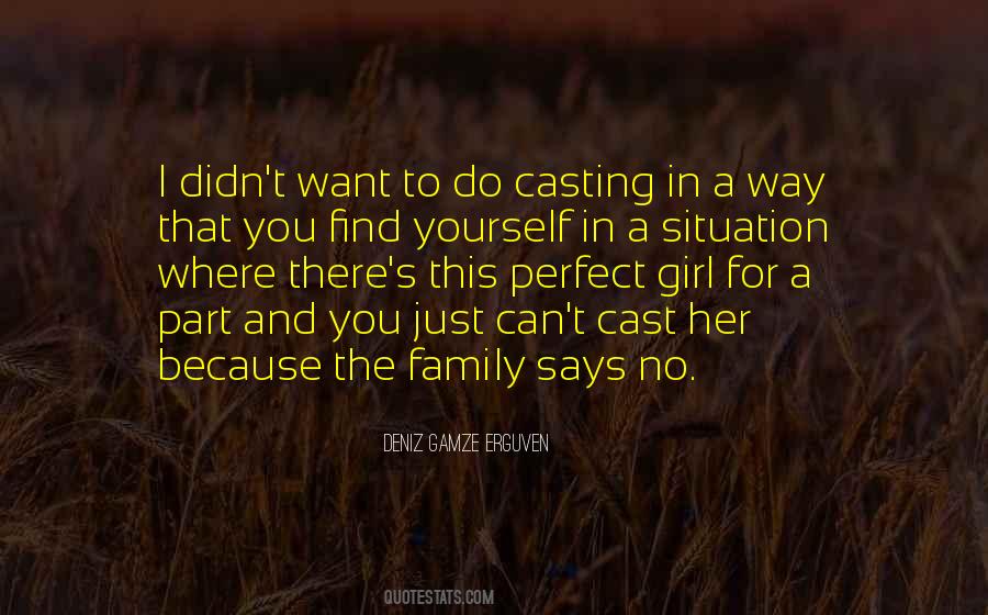 Not The Perfect Girl Quotes #124031