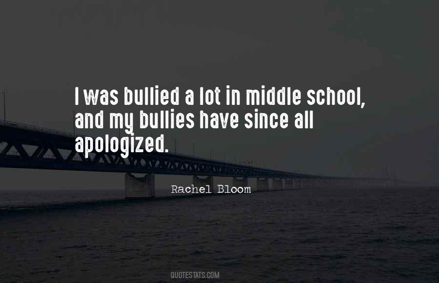 Quotes About Bullies At School #174255