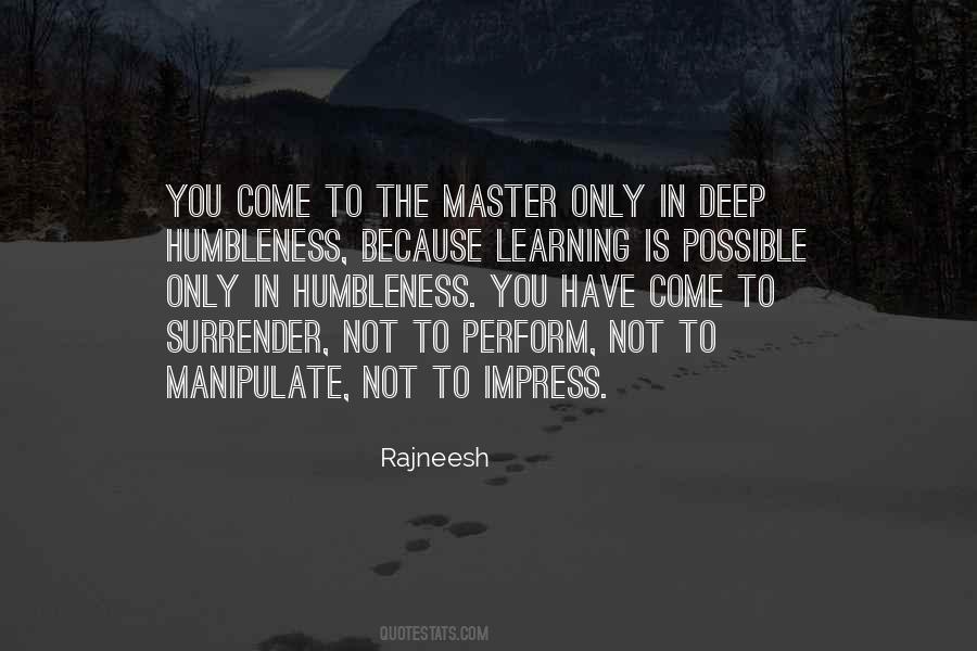 Not To Impress Quotes #1680176