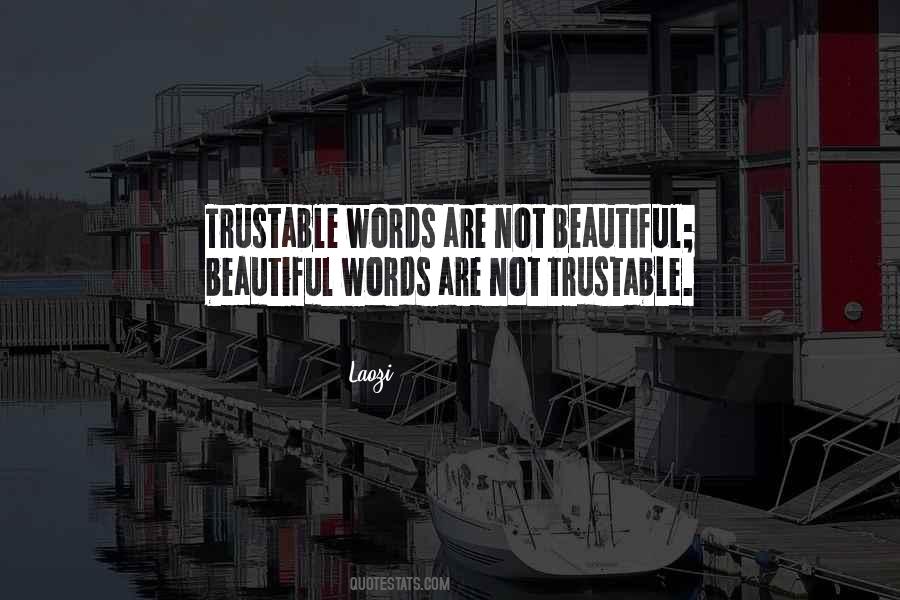 Not Trustable Quotes #111961