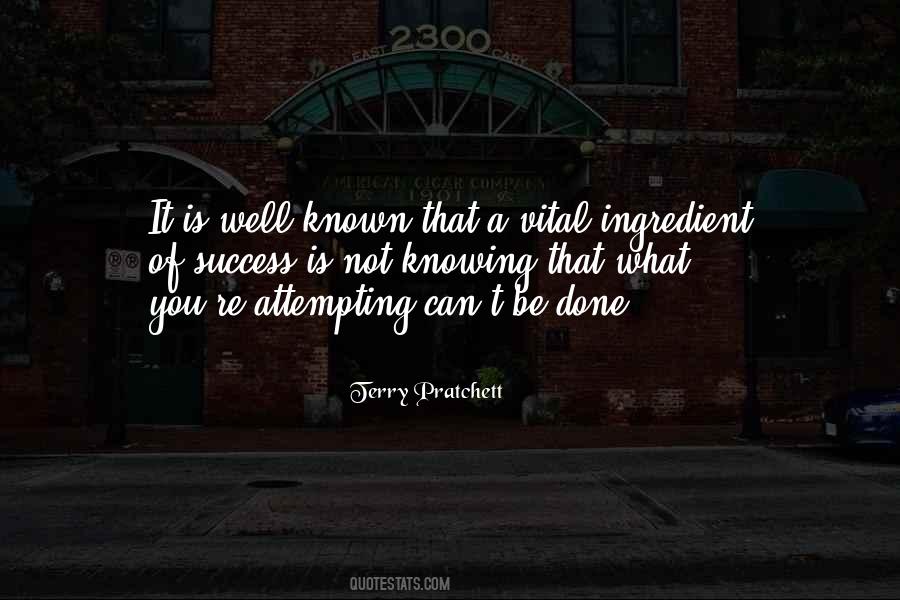Not Well Known Quotes #125964