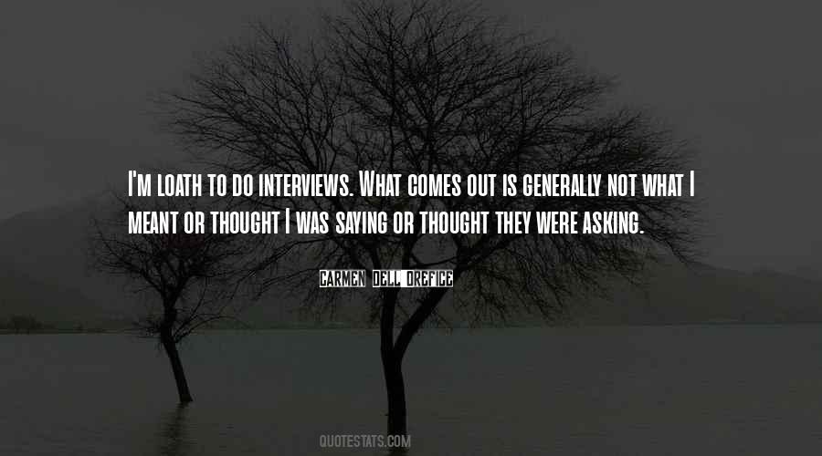 Not What I Thought Quotes #157213