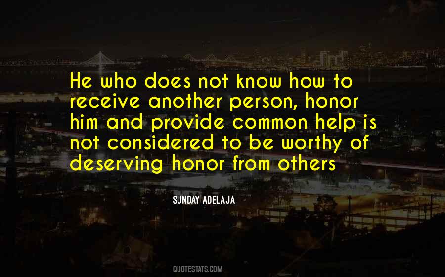 Not Worthy Person Quotes #1388886