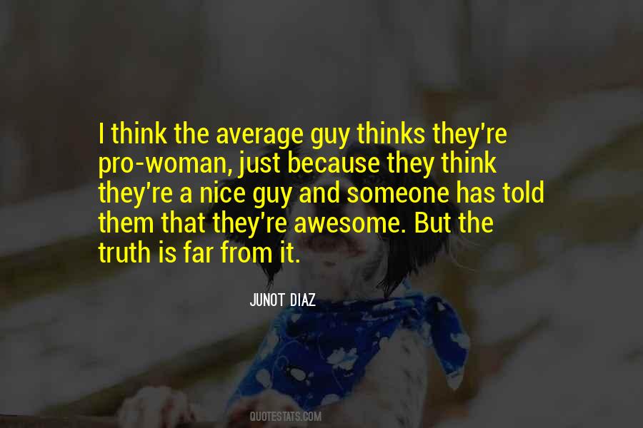 Not Your Average Guy Quotes #72846