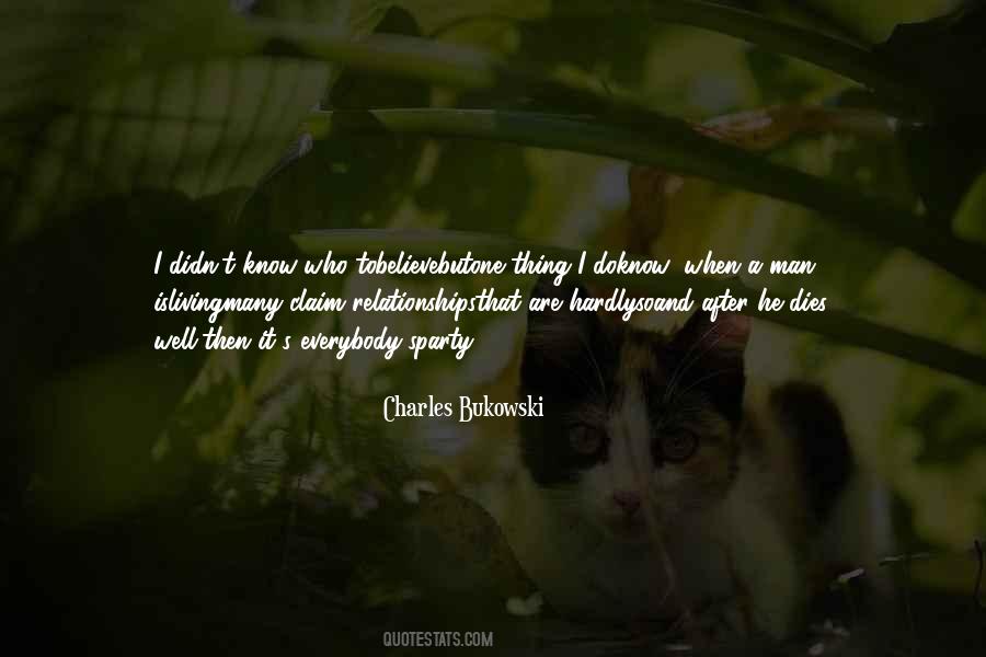 Quotes About Bukowski Friendship #262916