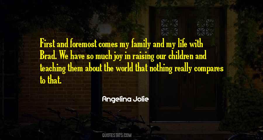Nothing Compares To Family Quotes #428258