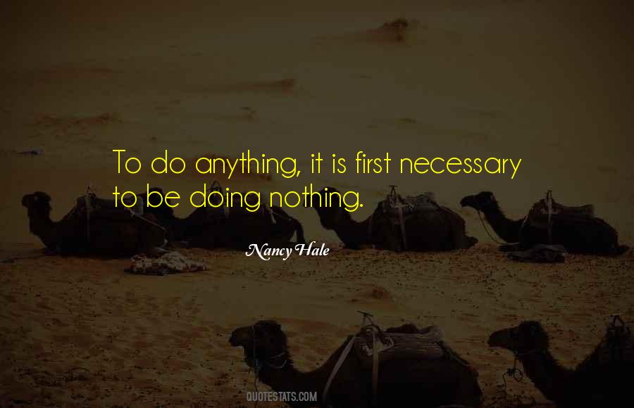 Nothing Doing Quotes #109082