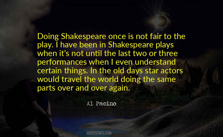 Nothing Fair In This World Quotes #325534
