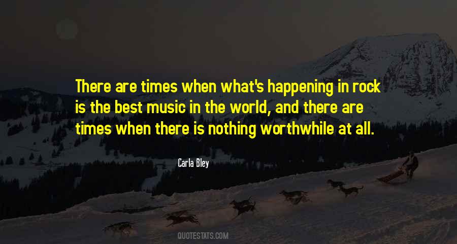 Nothing Happening Quotes #957484
