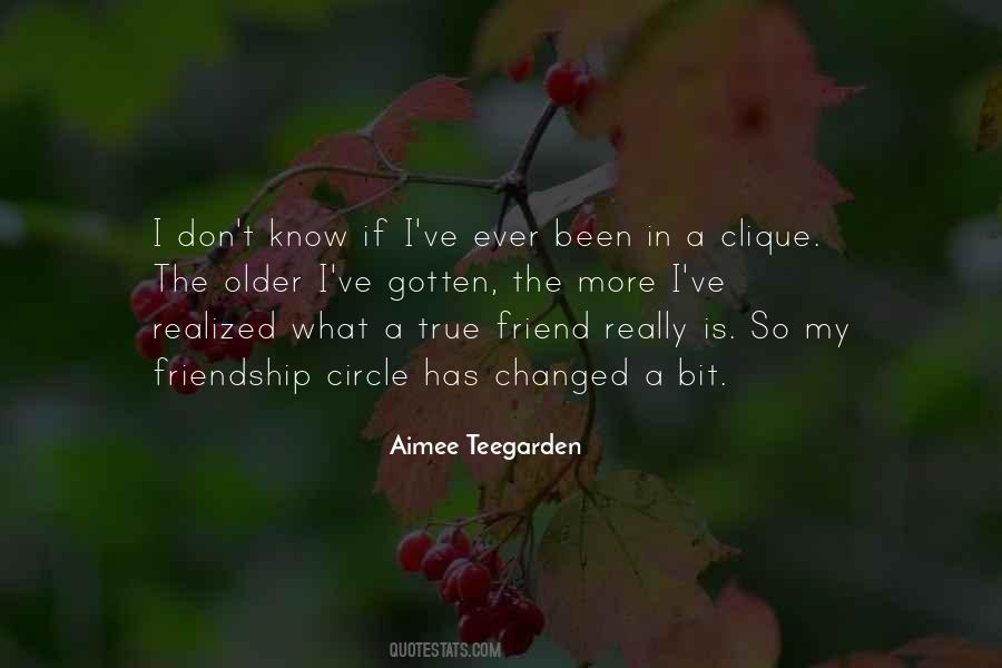 Nothing Has Changed Friendship Quotes #1167306