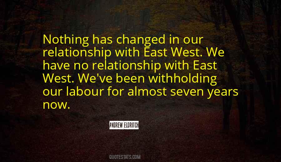 Nothing Has Changed Quotes #606116