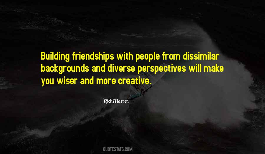 Quotes About Building Friendships #1090452