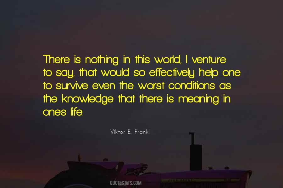 Nothing In This World Quotes #1166946
