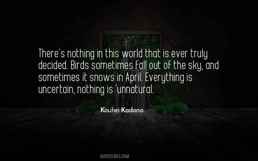 Nothing In This World Quotes #1563483