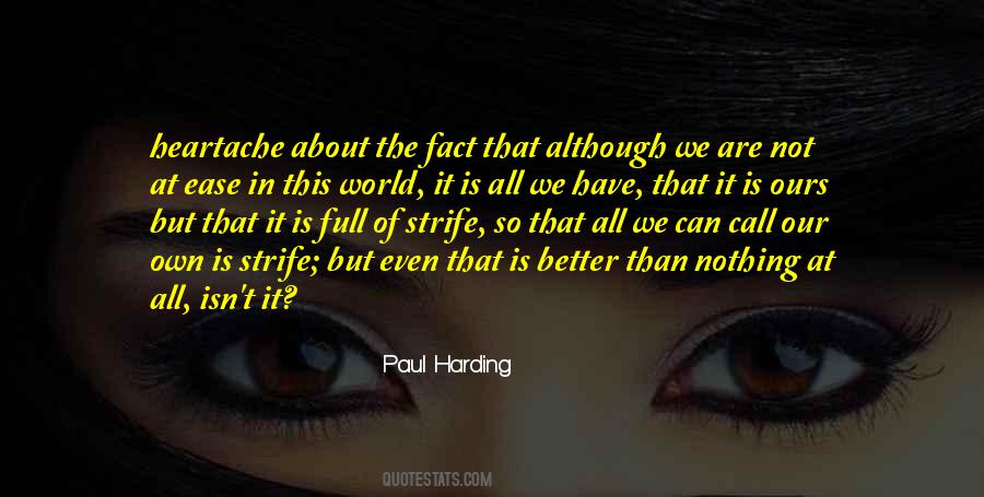 Nothing In This World Quotes #334374