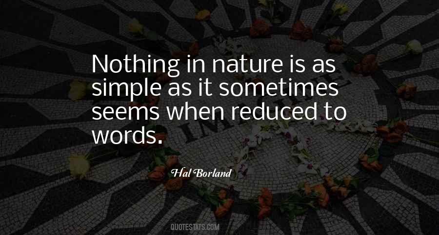 Nothing Is As Simple As It Seems Quotes #1635588