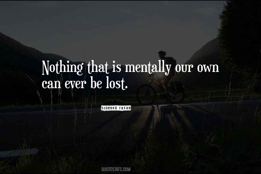 Nothing Is Ever Lost Quotes #1076789