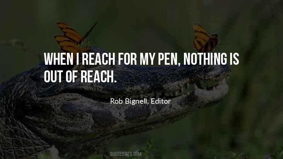 Nothing Is Out Of Reach Quotes #431823