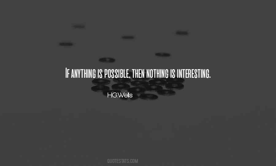 Nothing Is Possible Quotes #997005