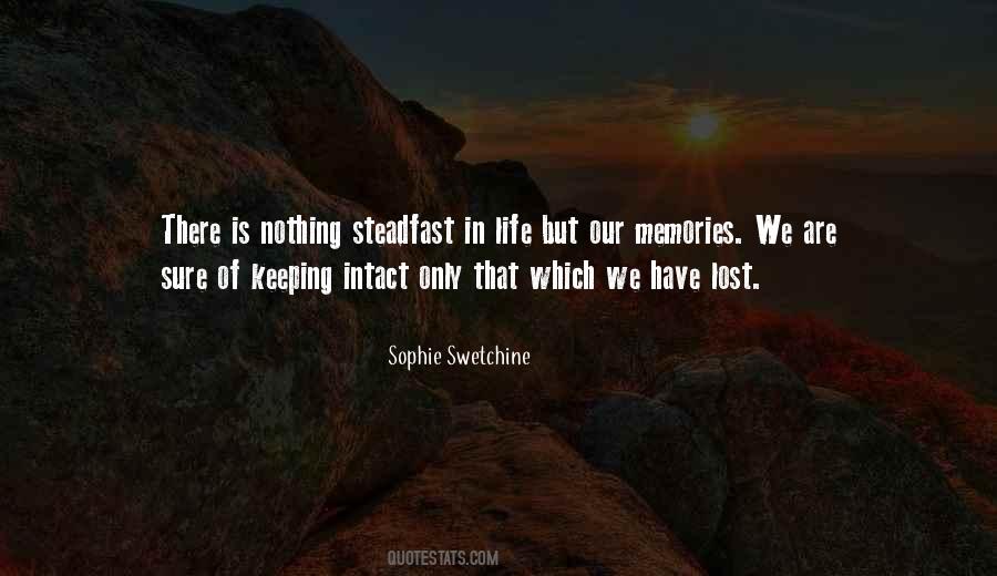 Nothing Is Sure Quotes #646060