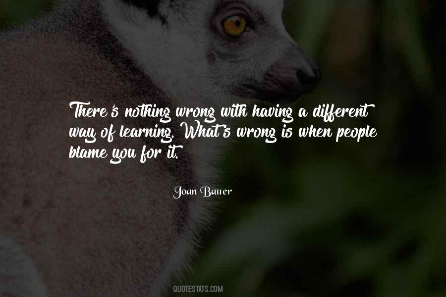 Nothing Is Wrong Quotes #174591