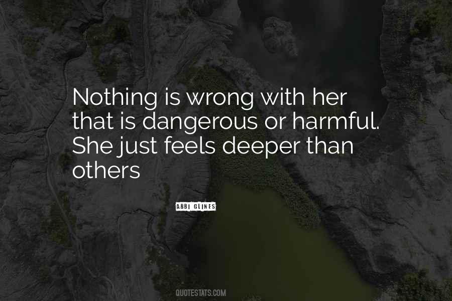 Nothing Is Wrong Quotes #1792723