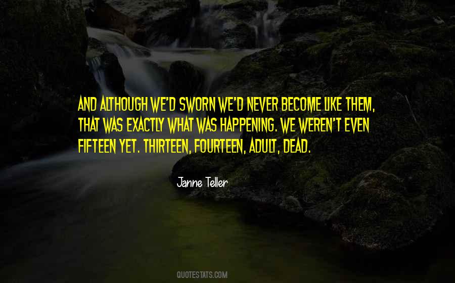 Nothing Janne Teller Quotes #706433