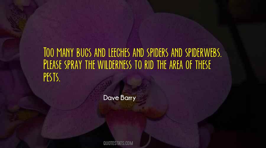 Quotes About Bugs And Spiders #834272