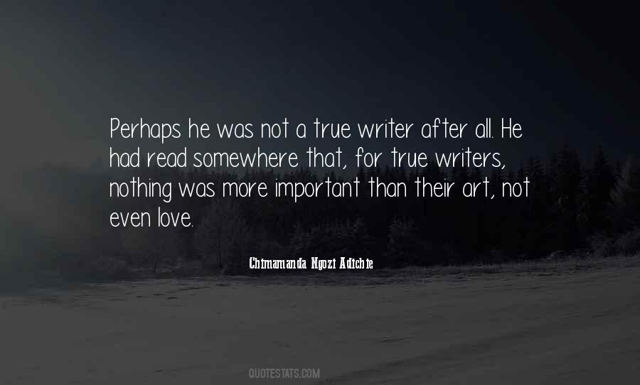 Nothing More Important Than Love Quotes #1770062