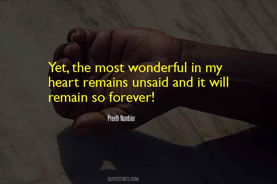 Nothing Remains Forever Quotes #908642