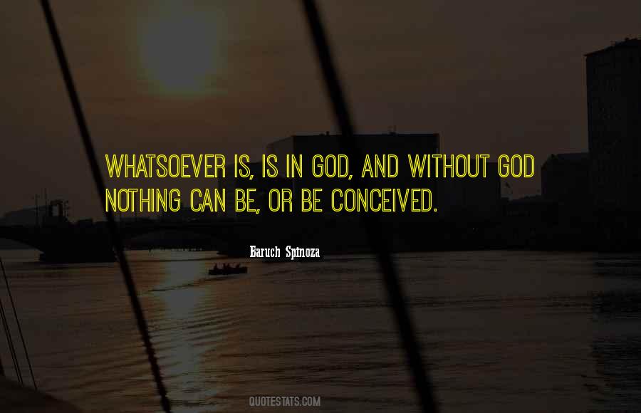 Nothing Without God Quotes #1659597