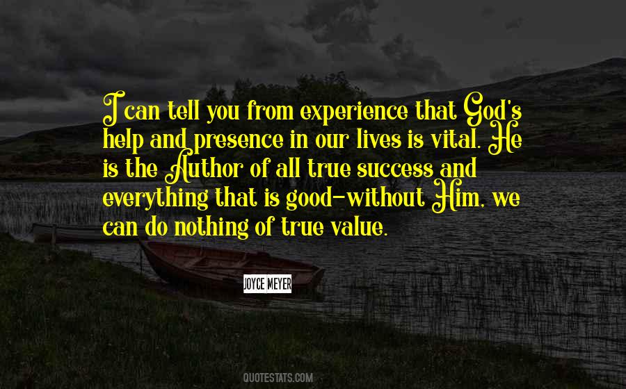 Nothing Without God Quotes #1765279