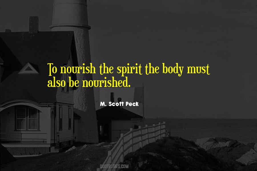 Nourish Your Body Quotes #949207