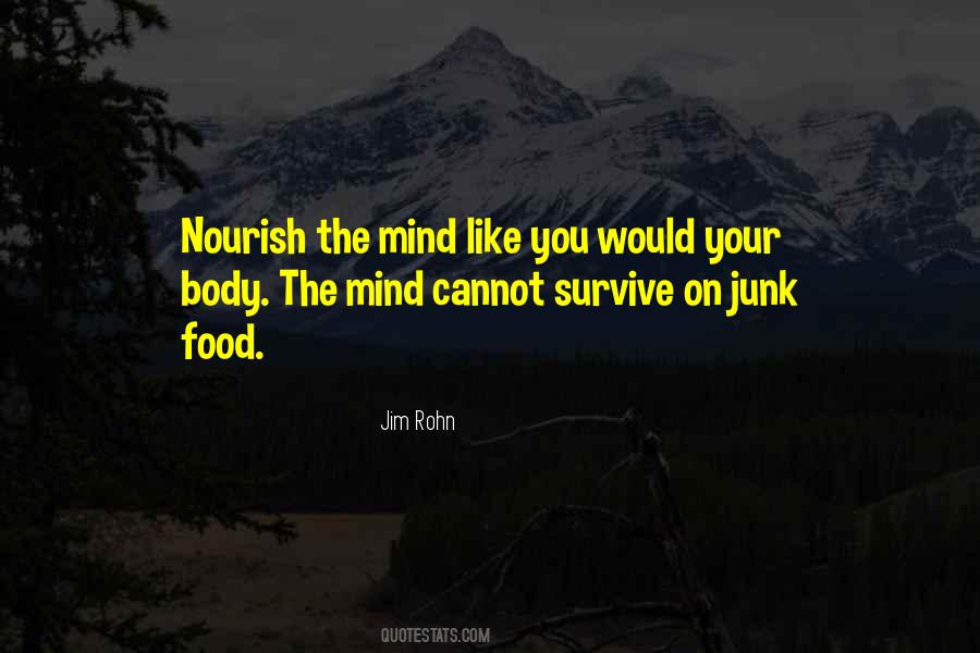 Nourish Your Body Quotes #973645