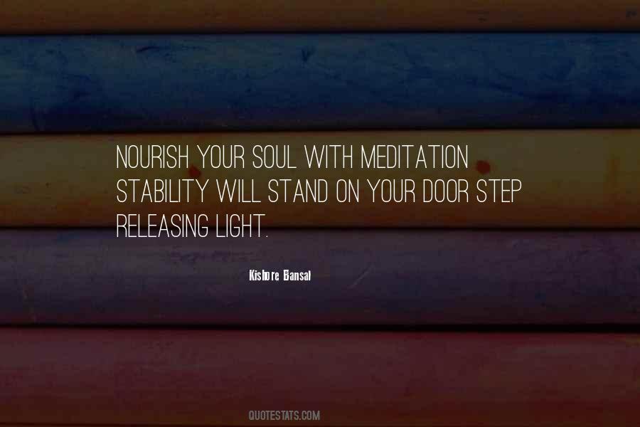 Nourish Your Soul Quotes #1522418