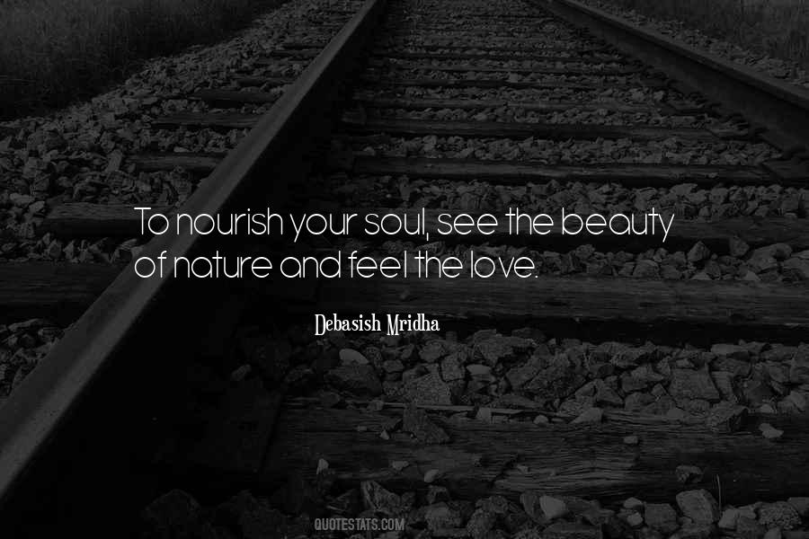 Nourish Your Soul Quotes #535992