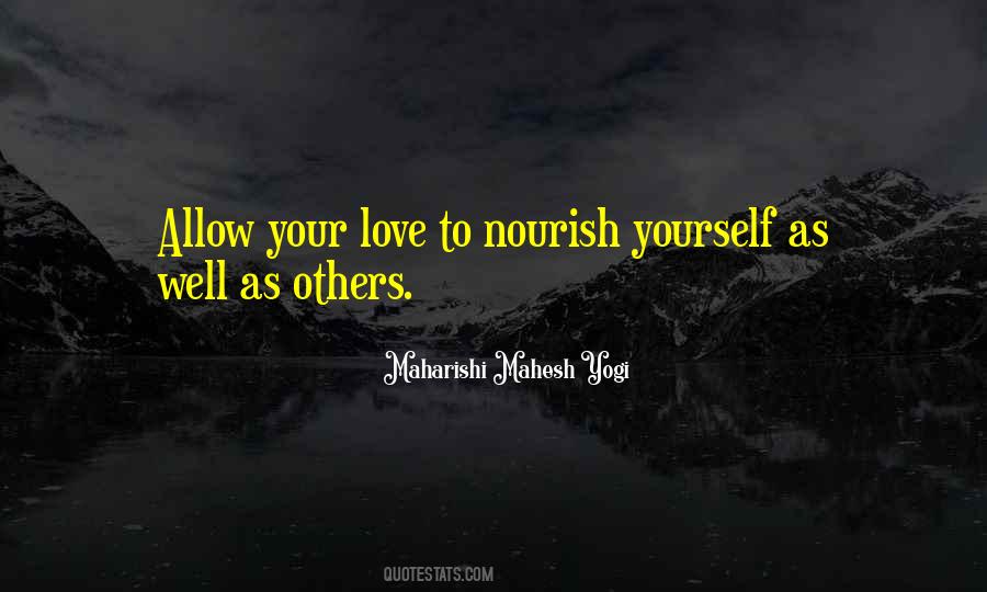 Nourish Yourself Quotes #203886