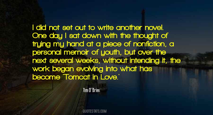 Novel One Day Quotes #1106861