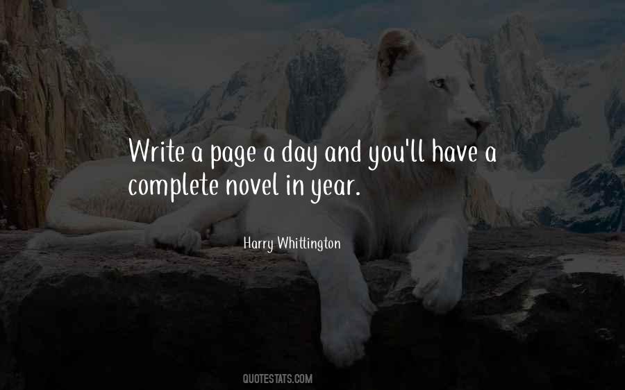 Novel One Day Quotes #396892