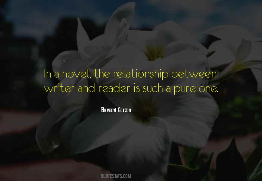 Novel Reader Quotes #1394571