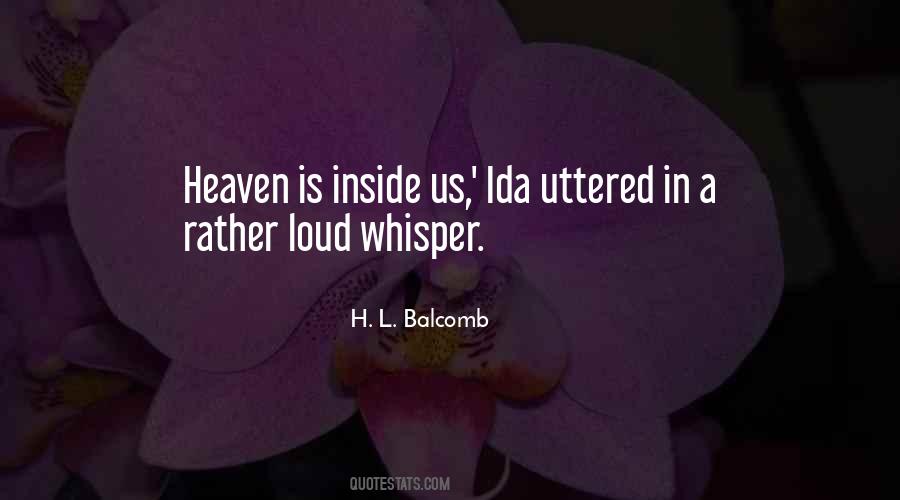 Now In Heaven Quotes #902768