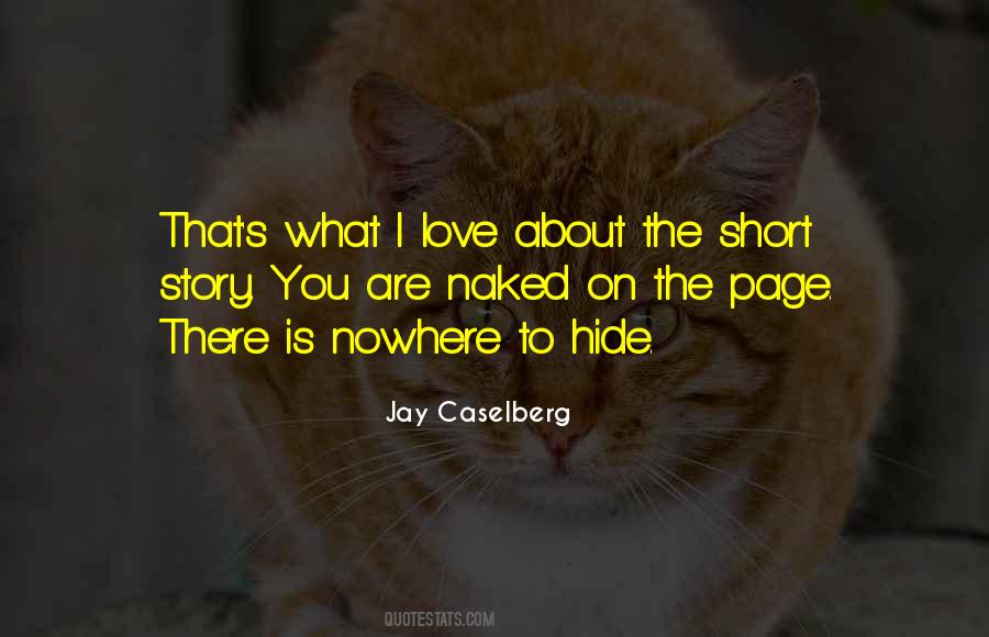 Nowhere To Hide Quotes #802261
