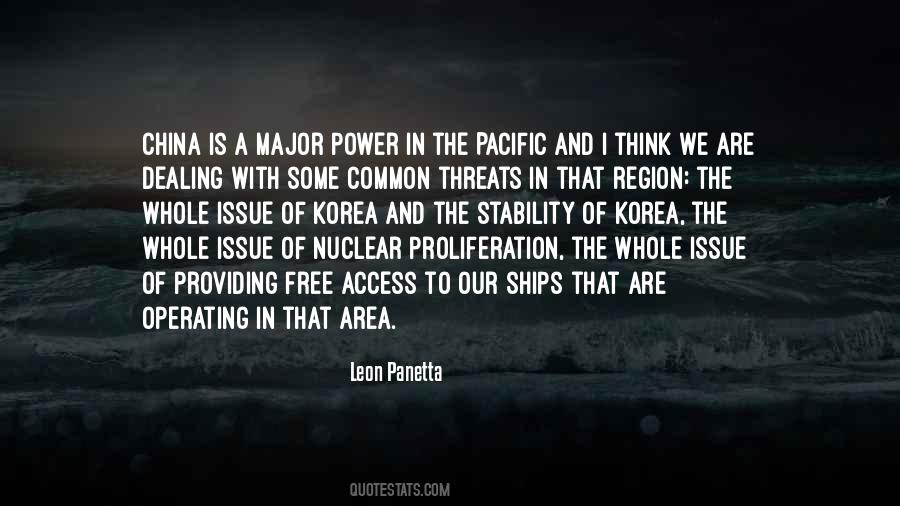 Nuclear Non Proliferation Quotes #1206253