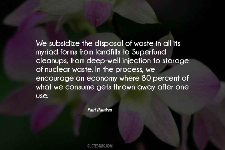 Nuclear Waste Quotes #341455