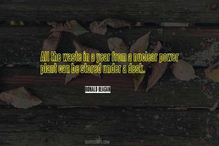 Nuclear Waste Quotes #465918