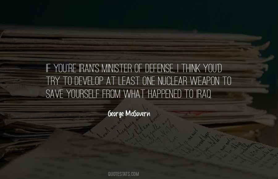 Nuclear Weapon Quotes #1022900