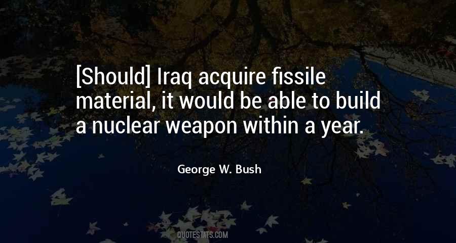 Nuclear Weapon Quotes #1249340