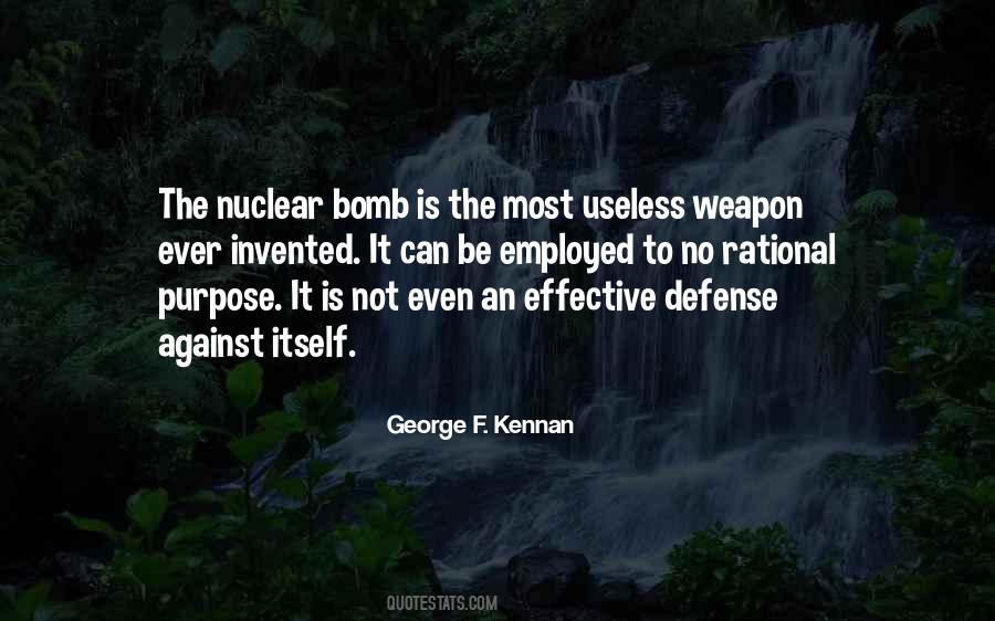 Nuclear Weapon Quotes #1370966