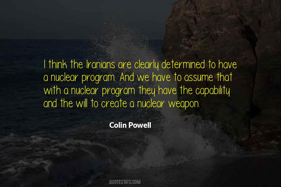 Nuclear Weapon Quotes #1478963