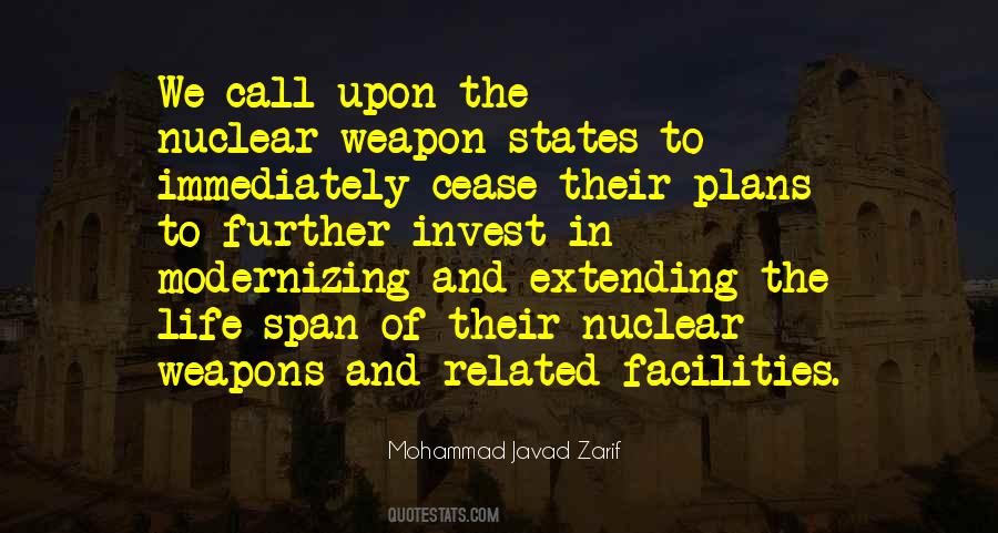 Nuclear Weapon Quotes #1673941